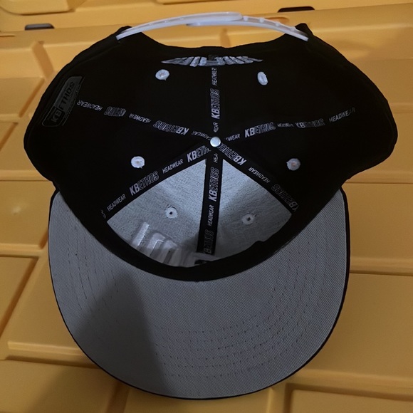 Miami Heat NBA hat, snapback, black, kb ethos brand, like new - Picture 4 of 4